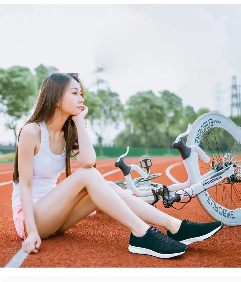Women’s Breathable Platform Running Sneakers