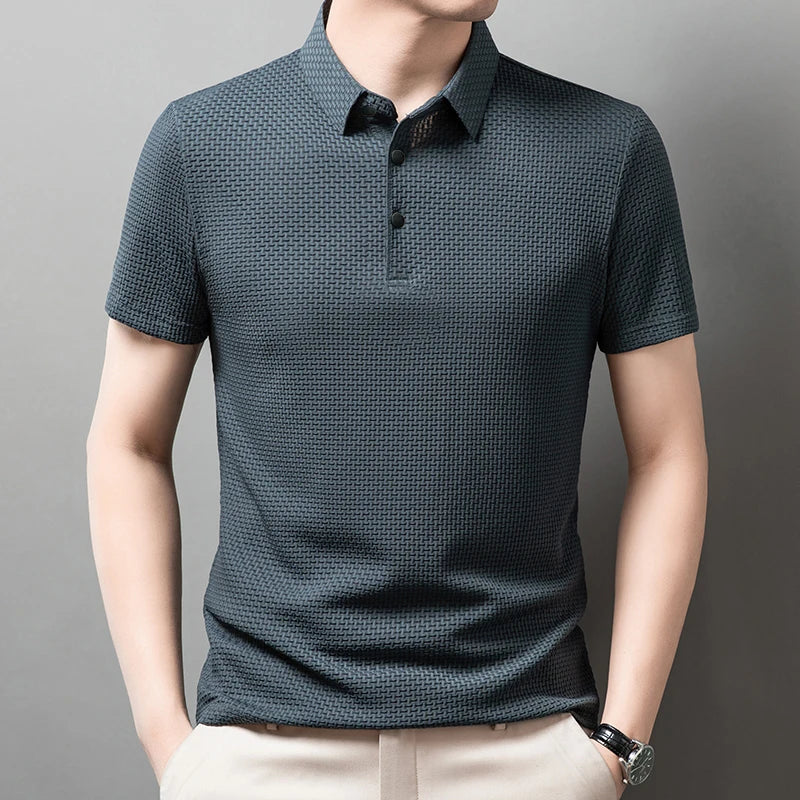 Men’s Casual Floral Polo Shirt
