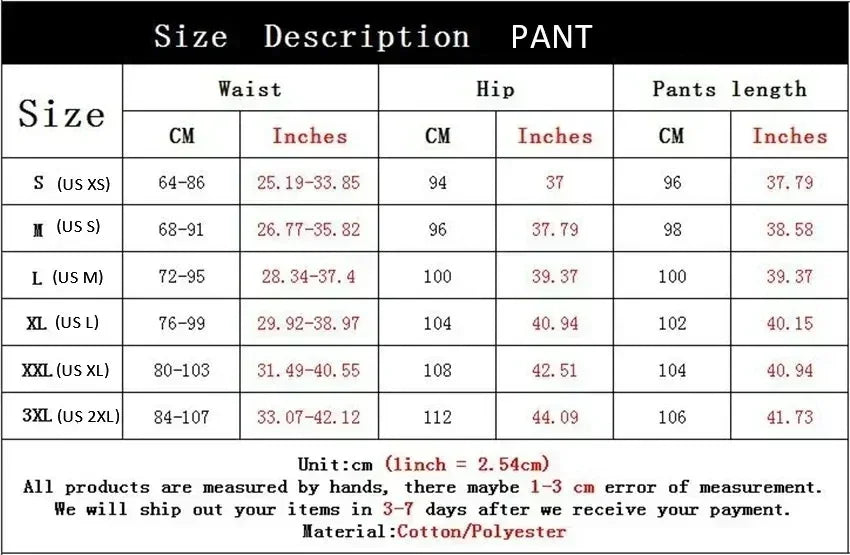 Men’s Letter Print Casual Jogger Pants