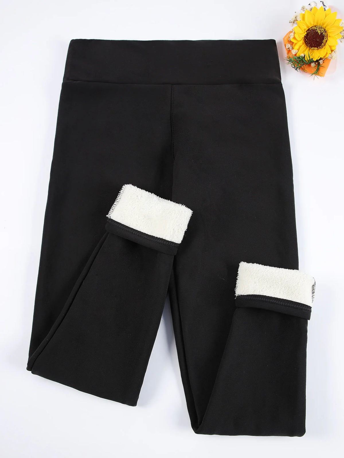 Women's High-Waisted Fleece-Lined Leggings
