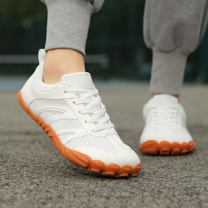 2026 Men's And Women's Toe Shoes Multifunctional Soft Sole Wide Last Shoes Walking Shoes Breathable Barefoot Casual Sports Shoes