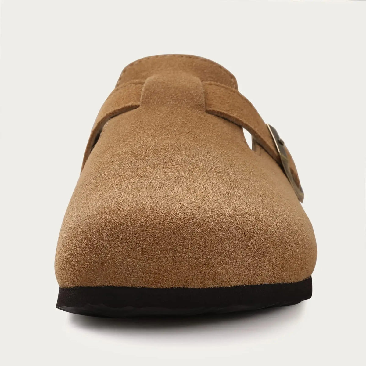 KIDMI Suede Clogs for Women Men Mules Cork Footbed Sandals With Arch Support Fashion Nonslip Outdoor Beach Slippers Home Shoes
