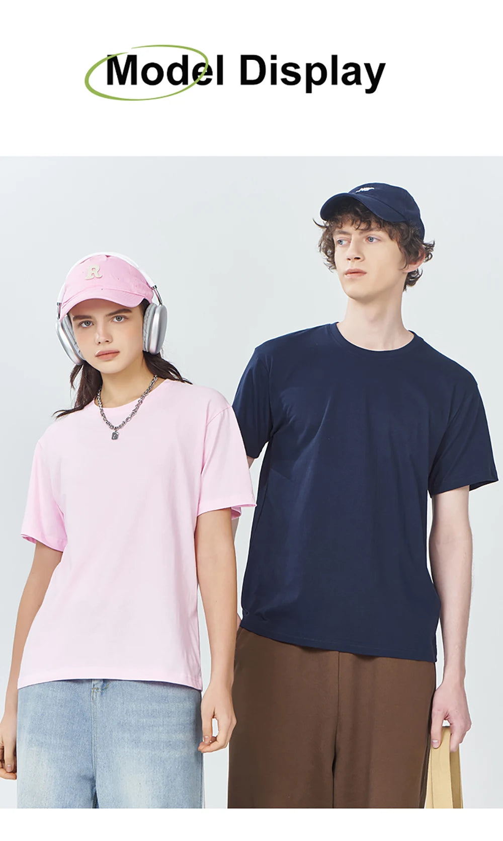 Customized LOGO Picture Men's Cotton T-Shirt Summer Colour Loose Short Sleeves Comfortable Fashion T Shirts Unisex O-Neck DIY Te