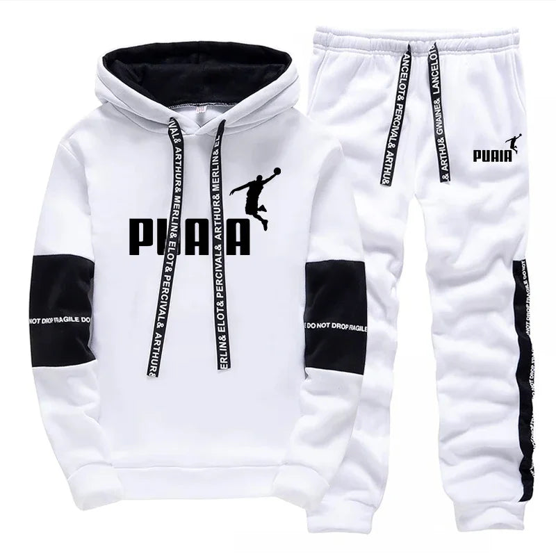 Men’s Printed Hoodie & Jogger Set