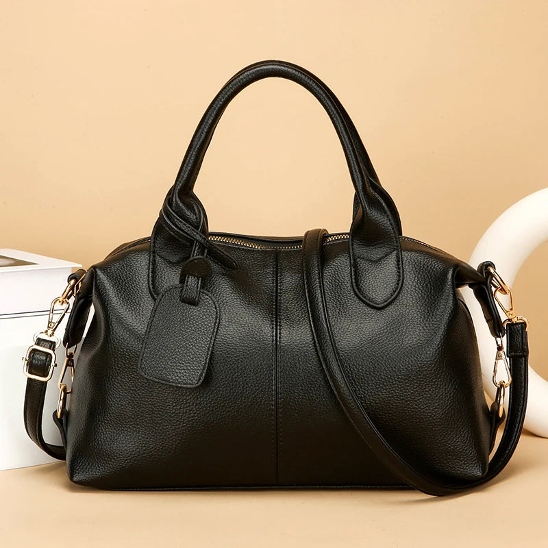 Women’s Fashion PU Shoulder & Crossbody Tote Bag