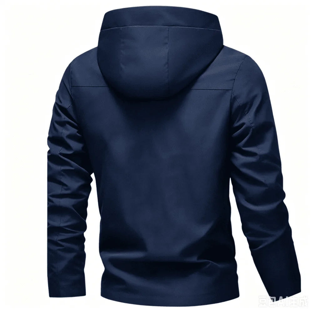 Men's Hooded Softshell Outdoor Jacket