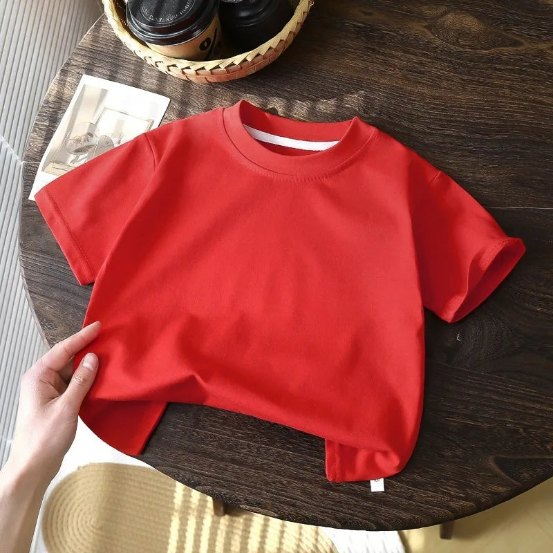 Kids’ Cotton Short-Sleeve T-Shirt – Summer Casual Top