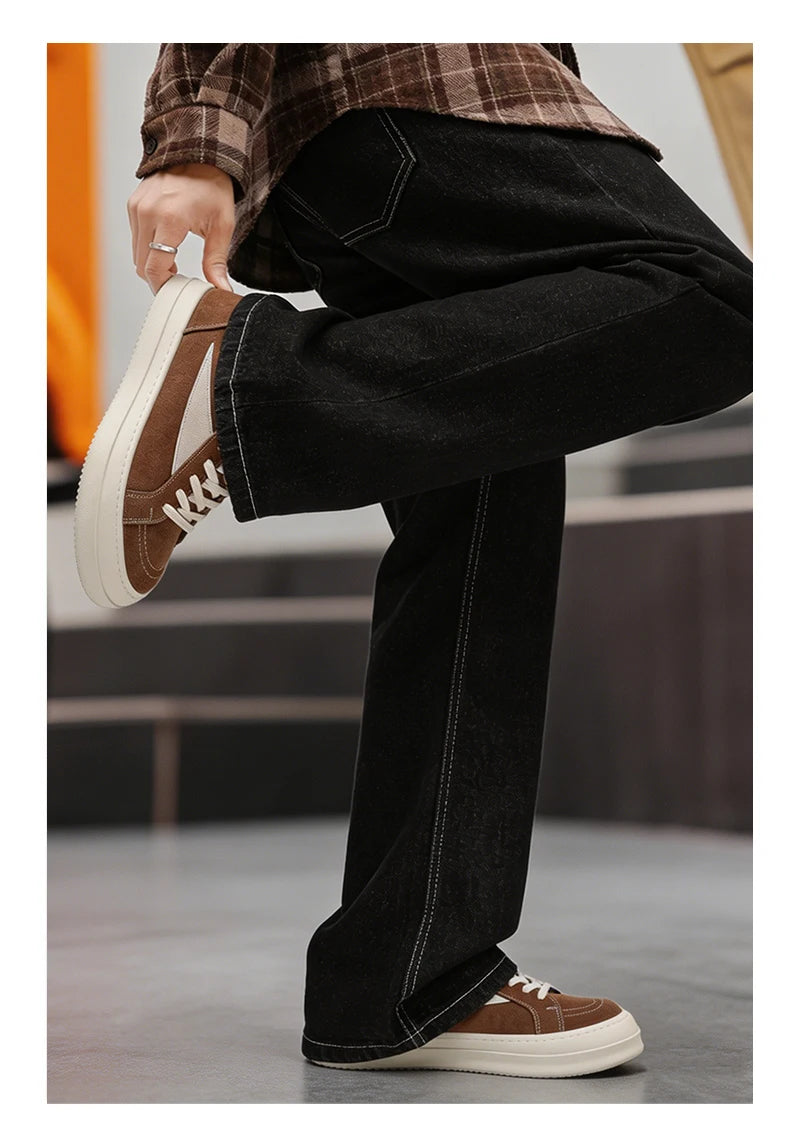 New Arrival Mens Casual Shoes Platform Male Sneakers Stylish Vulcanized Shoes for Man Hot Sale Casual Footwear Skateboard Shoes