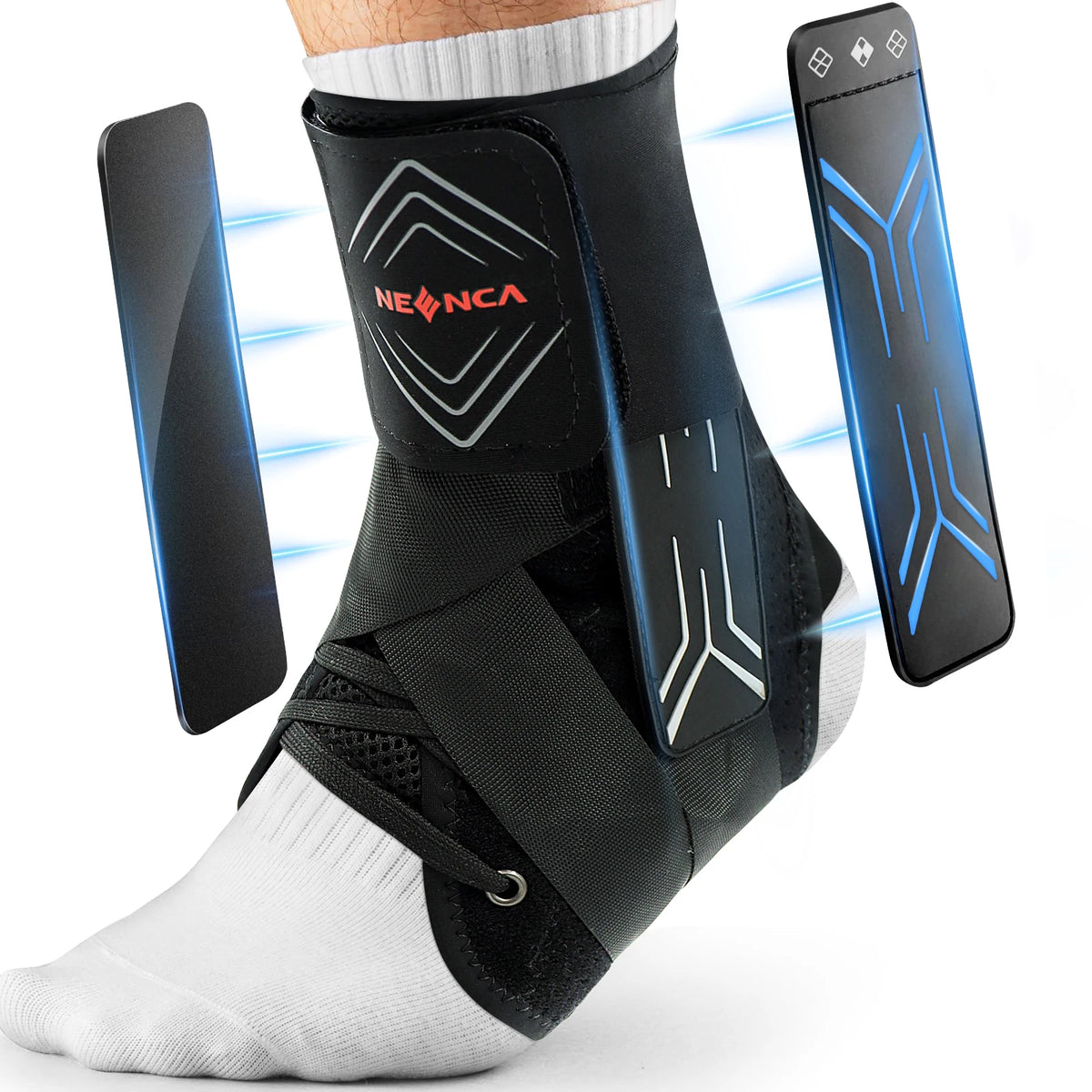 NEENCA Quick-Lace Ankle Support Brace