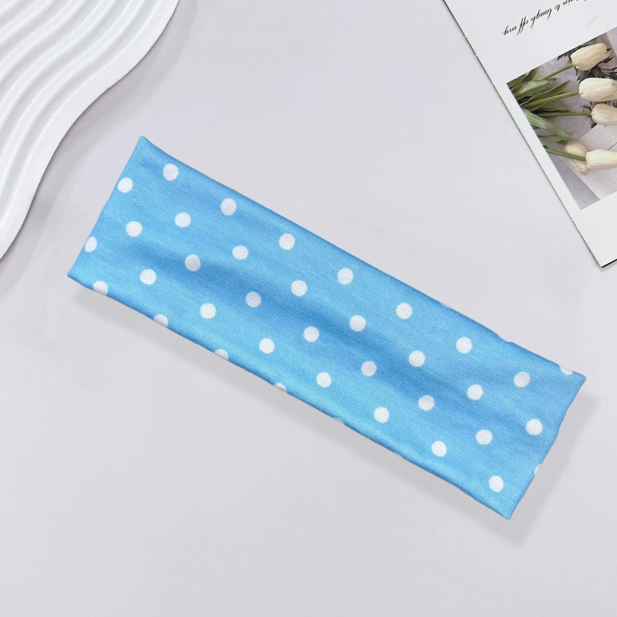 Women’s Y2K Retro Dot Stretch Headband