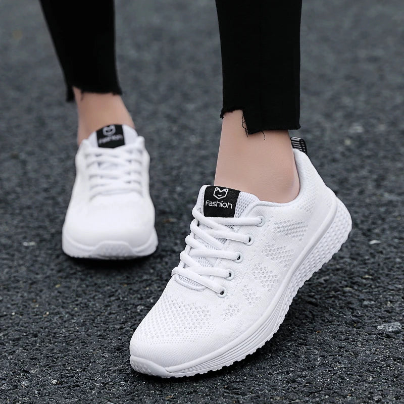 Women’s Breathable Platform Running Sneakers