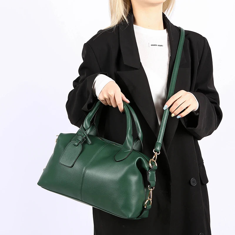 Women’s Fashion PU Shoulder & Crossbody Tote Bag