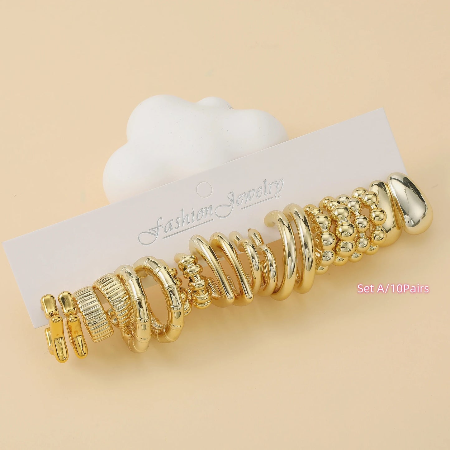Women’s Irregular Statement Stud Earrings