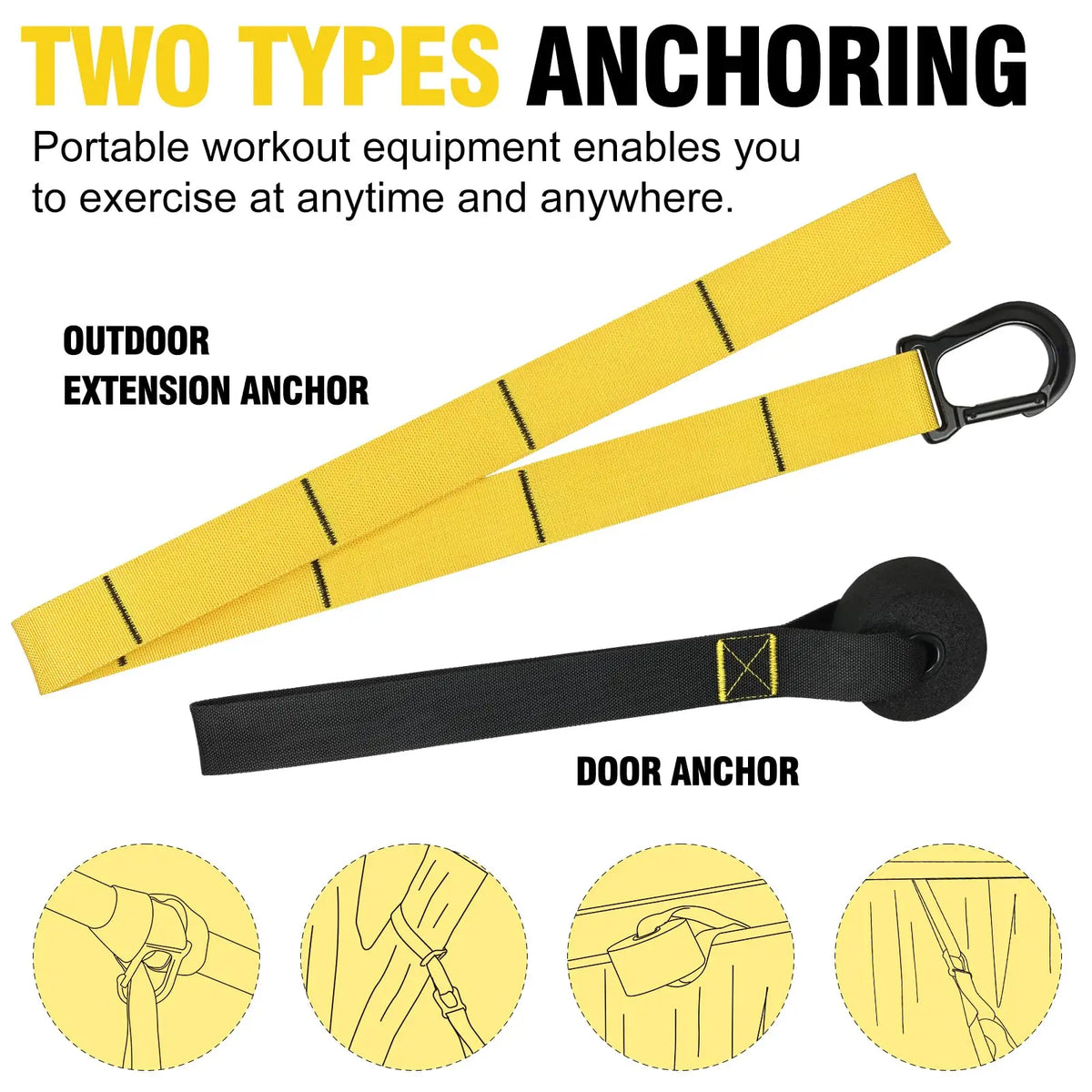 Resistance Bands Home Workout Set