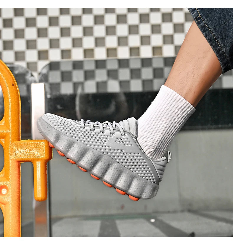 Men’s Breathable Platform Running Sneakers