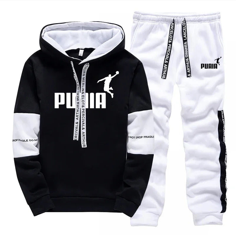 Men’s Printed Hoodie & Jogger Set
