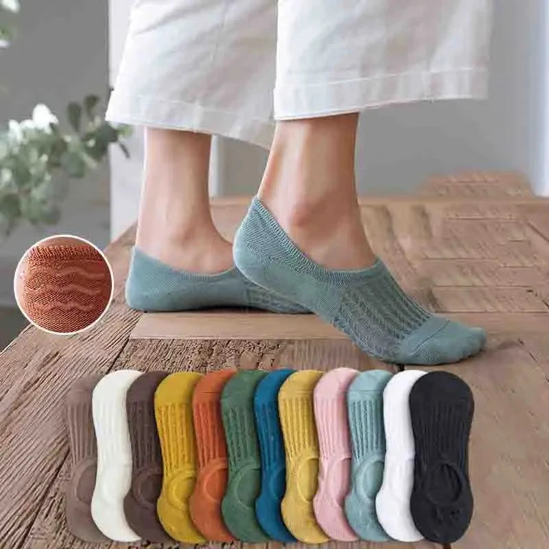 10-Pairs Women’s Low-Cut Casual Socks