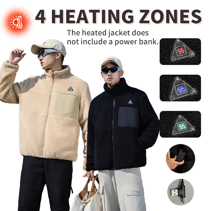 Men's Smart Heated Fleece Jacket