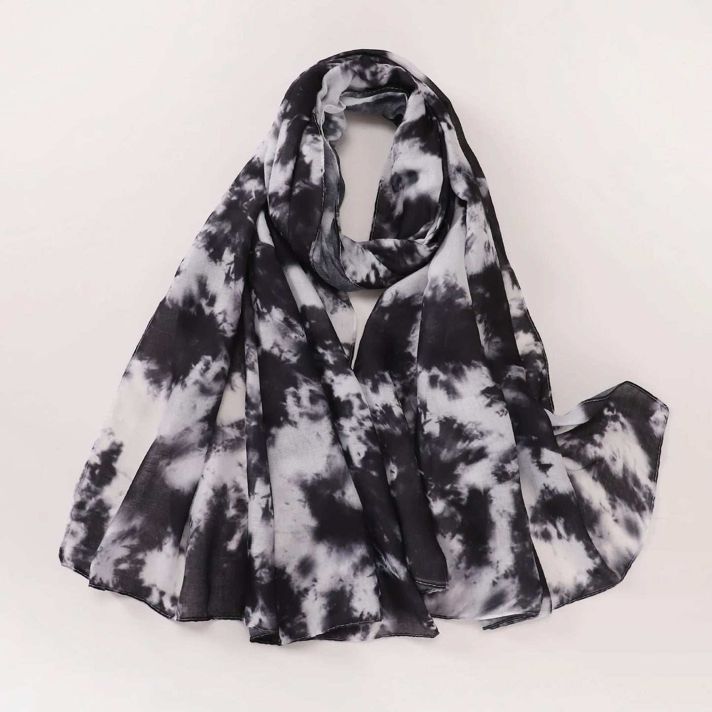 Women’s Leopard & Floral Print Bohemian Hijab Scarf