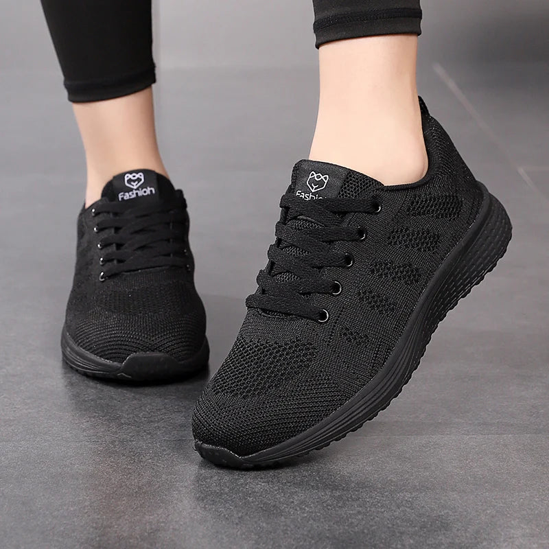 Women’s Breathable Platform Running Sneakers