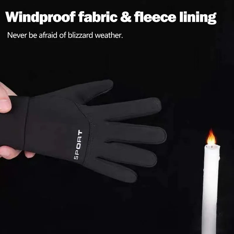 Winter Gloves for Men Women Warm Tactical Gloves Touchscreen Waterproof Hiking Skiing Fishing Cycling Snowboard Non-slip Gloves