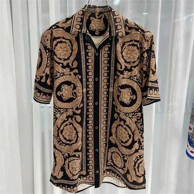 2026 men's luxury short sleeved button up shirt, men's formal shirt, men's premium soft shirt, 11 colors