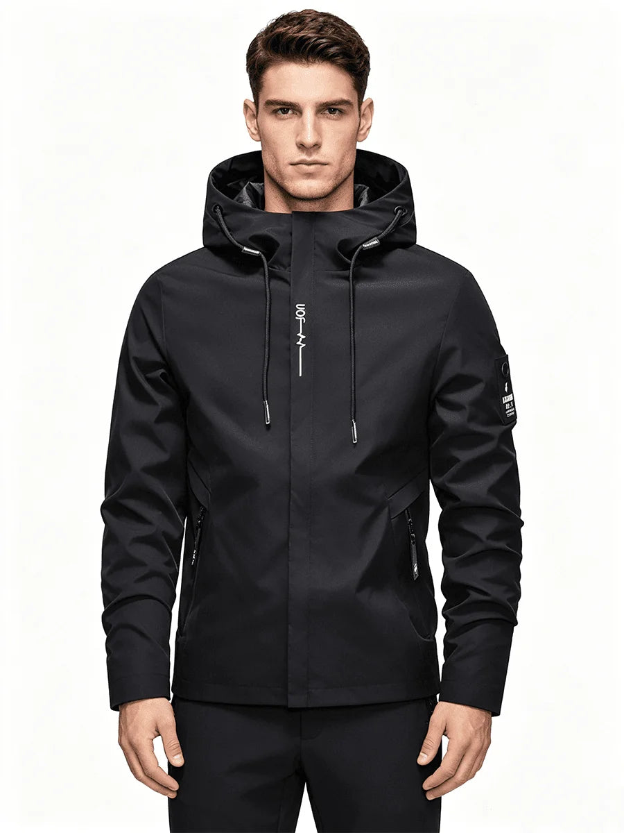 Men's Hooded Softshell Outdoor Jacket