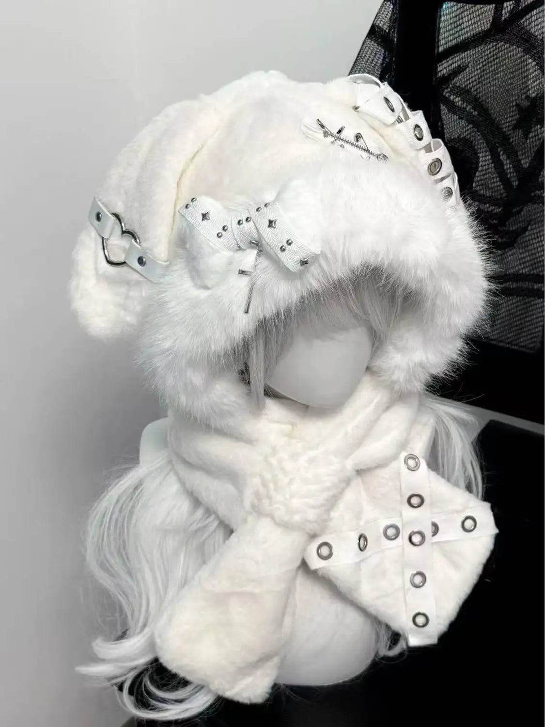 Women's Snow Leopard Ear Warmer