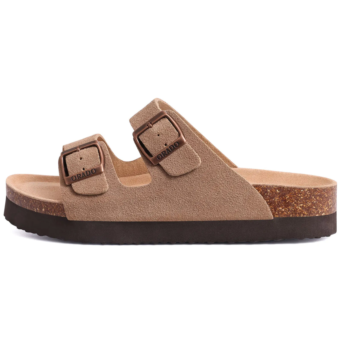 Smile Pop Summer Men's Cork Clogs Slippers Fashion Outdoor Men Antiskid Beach Sandals Classic Men Mule With Adjustable buckle