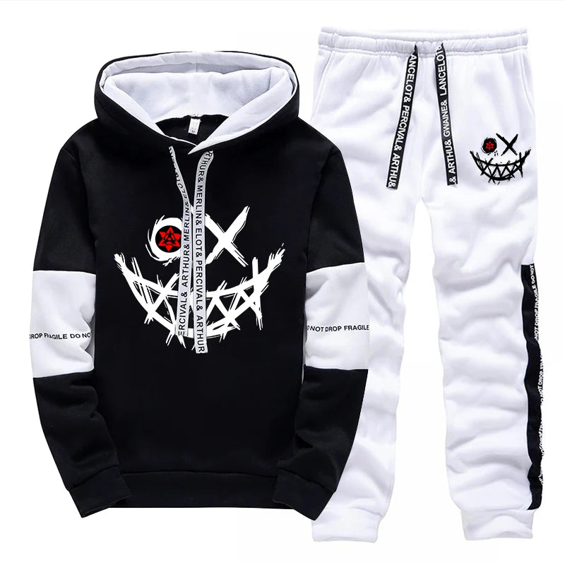 Men’s Casual Hoodie & Jogger Set