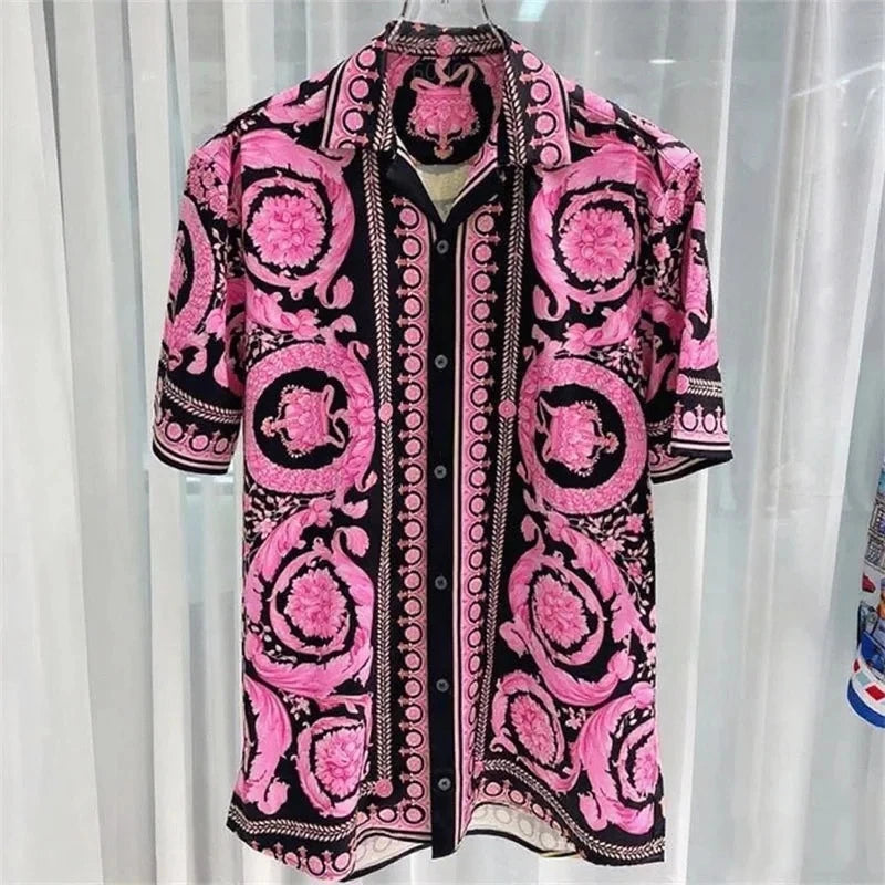 2026 men's luxury short sleeved button up shirt, men's formal shirt, men's premium soft shirt, 11 colors