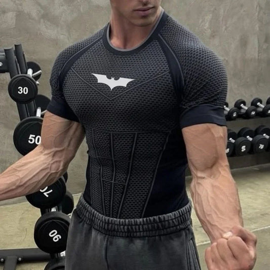 2026 Men’s Quick-Dry Compression Training T-Shirt