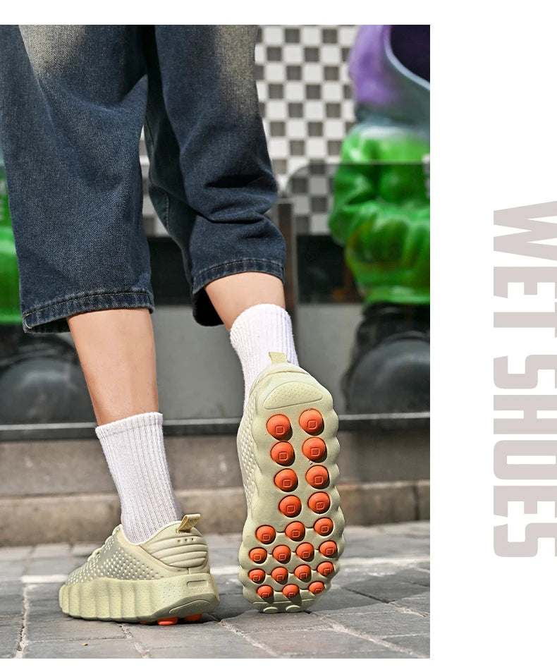 Men’s Breathable Platform Running Sneakers
