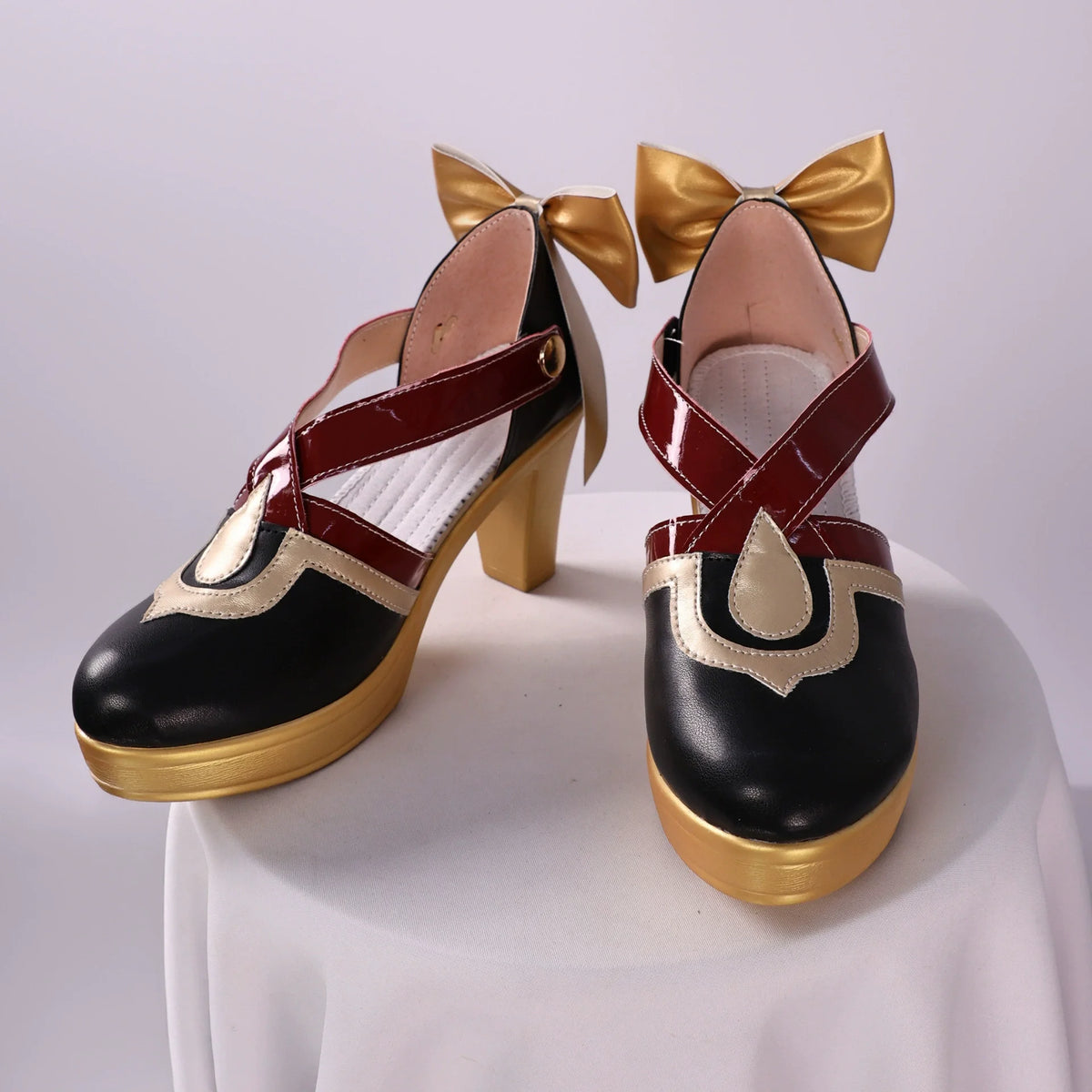 Anime Game GenshinImpact Marionette Sandrone Cosplay Costume Wig Shoes Outfits Women Halloween Carnival Role Play Uniform Dress