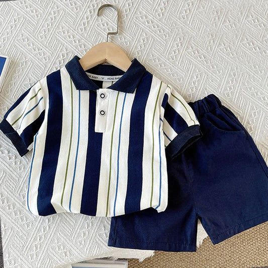 Kids’ Cotton T-Shirt & Shorts Set