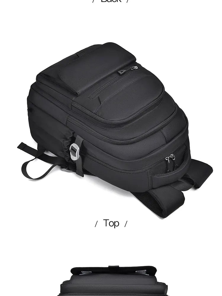 Unisex Oxford Casual Backpack with Laptop Compartment