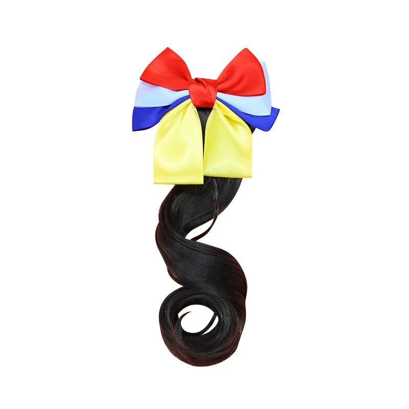 Snow White Princess Tiara &amp; Wand Accessory Set for Girls
