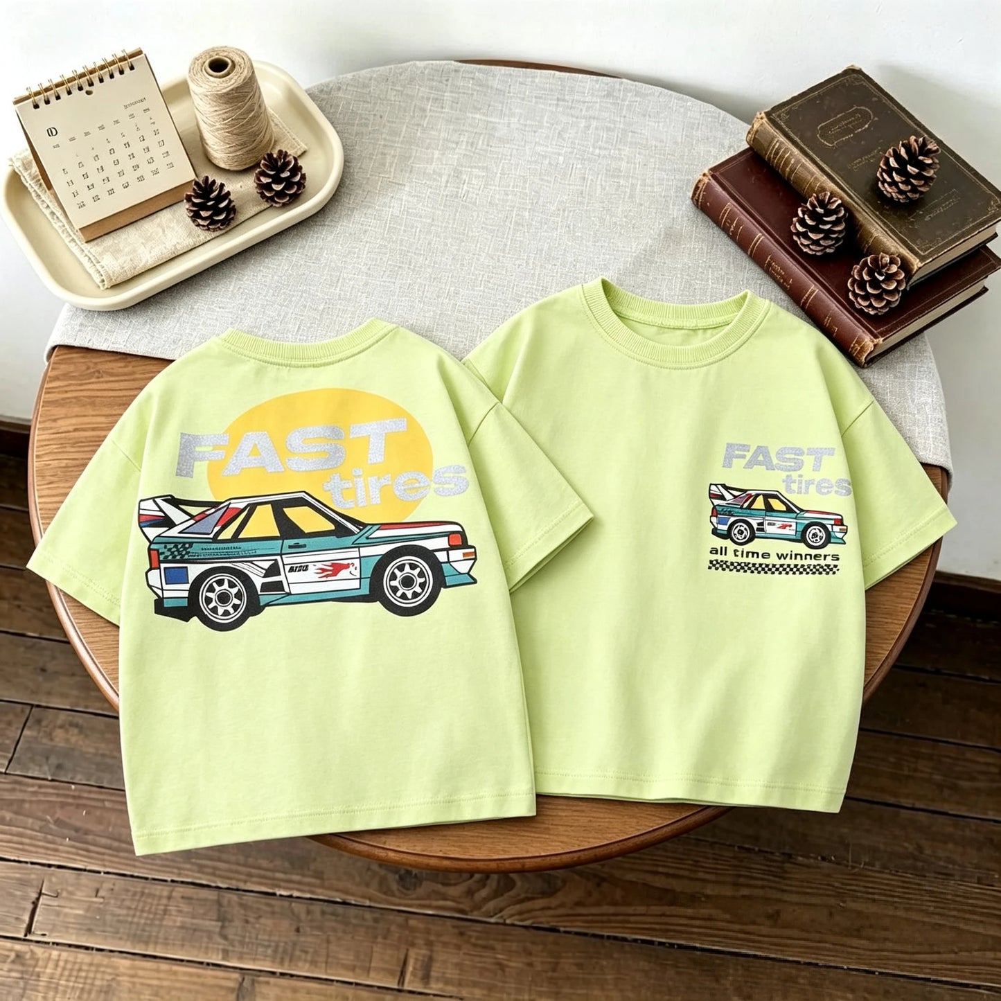Kids’ Double-Sided Print Summer T-Shirt