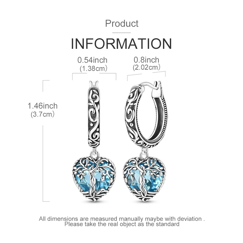 925 Sterling Silver Classic Hoop Earrings