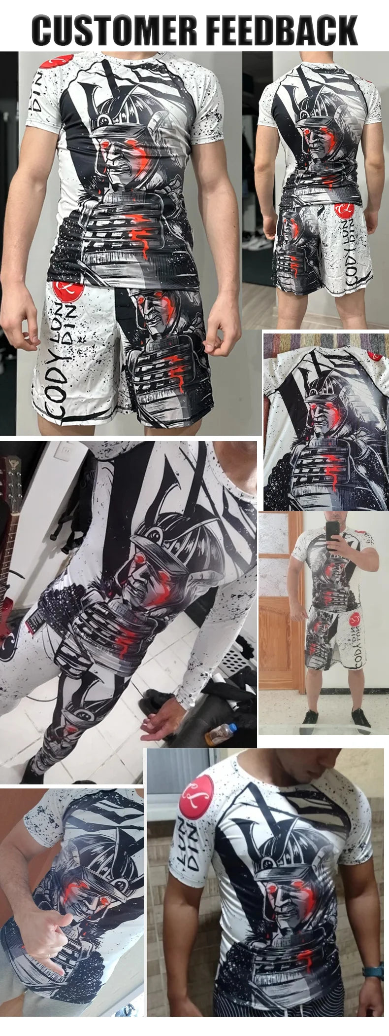 Men’s MMA No-Gi Compression Training Set