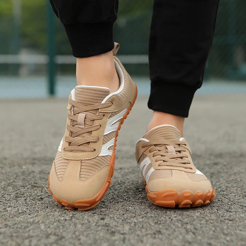 2026 Men's And Women's Toe Shoes Multifunctional Soft Sole Wide Last Shoes Walking Shoes Breathable Barefoot Casual Sports Shoes