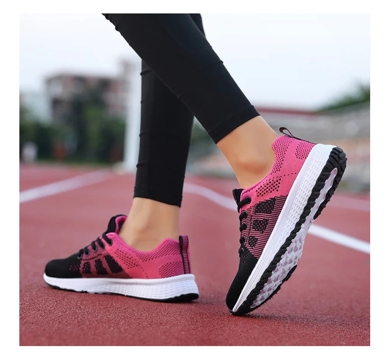 Women’s Breathable Platform Running Sneakers