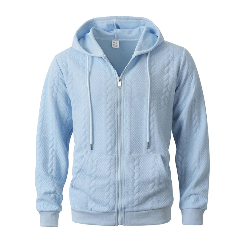 2026 Men’s Paisley Print Zip Hoodie