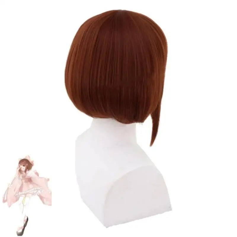 Anime Uraraka Ochaco Boku No Cosplay Costume Wig Kimono Lovely Pink Lolita Dress Hallowen Carnival Party Suit