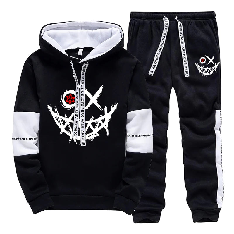 Men’s Casual Hoodie & Jogger Set