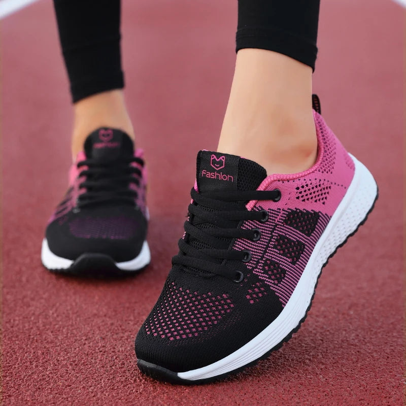 Women’s Breathable Platform Running Sneakers
