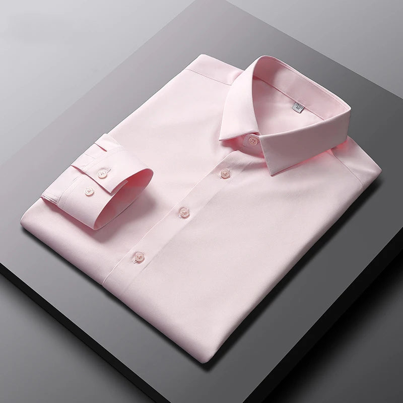 Men’s Wrinkle-Resistant Business Shirt