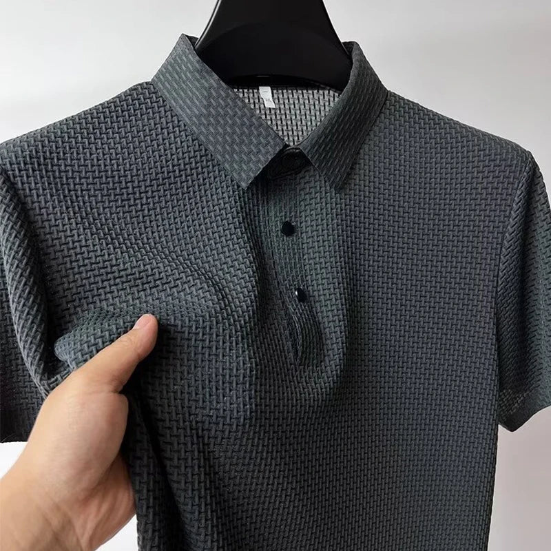 Men’s Casual Floral Polo Shirt