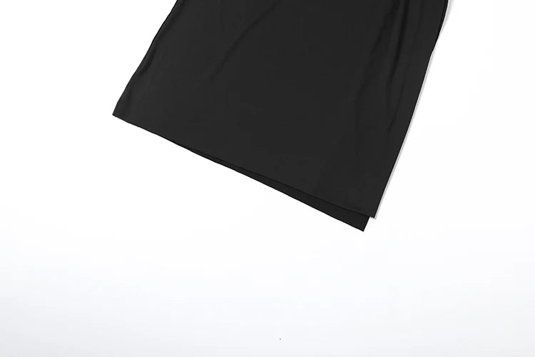 Halter Split Maxi Dress