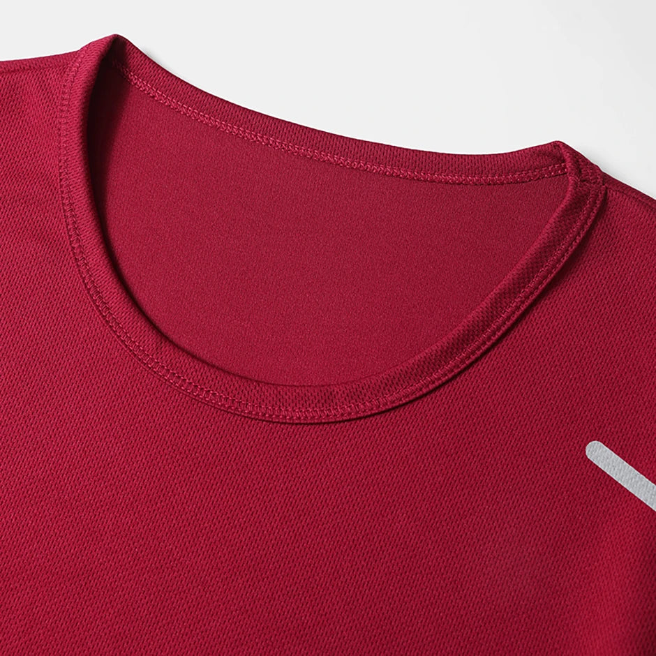 Men’s Quick-Dry Printed Sports T-Shirt